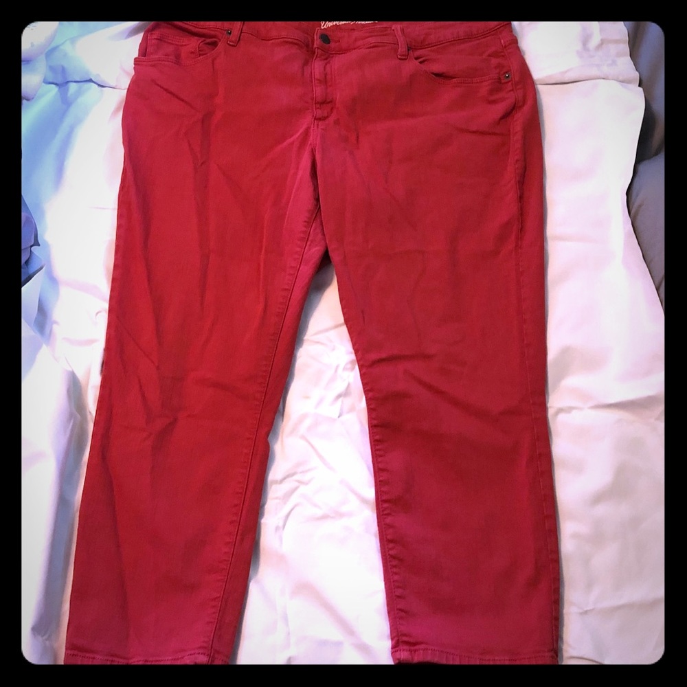 Universal Thread Skinny Crop denim -20W